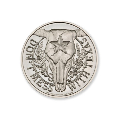 Intaglio Don’t Mess With Texas Series  The Alamo 1 Troy Ounce  39mm