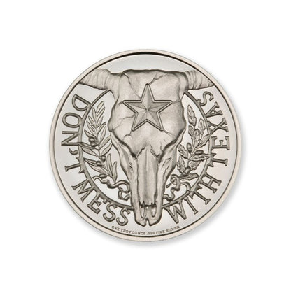 Intaglio Don’t Mess With Texas Series The Alamo 2 Troy Ounce 39mm
