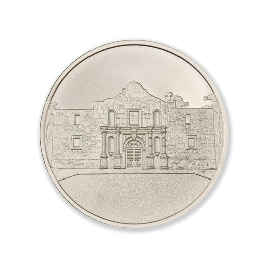Intaglio Don’t Mess With Texas Series The Alamo 2 Troy Ounce 39mm