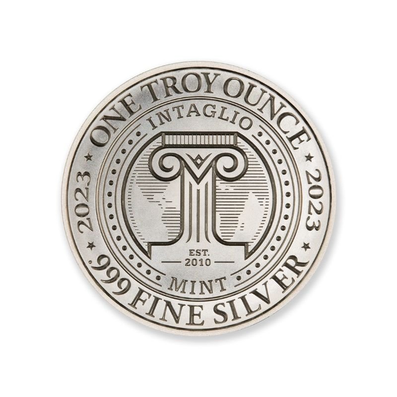Intaglio UFOs  Over San Francisco 1 Troy Ounce 39mm