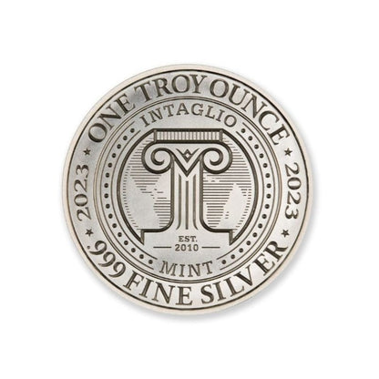 Intaglio UFOs Over Sydney 1 Troy Ounce 39mm