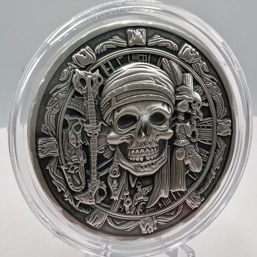 Marauder Medallion High Relief 2 oz Silver Round