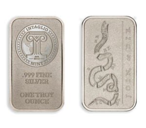 Join Or Die 1 Troy Ounce Bar Ingot