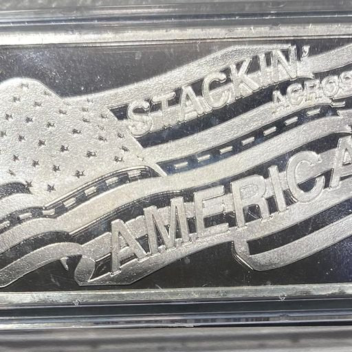 Alaska License Plate .999 Fine Silver Bar 1oz