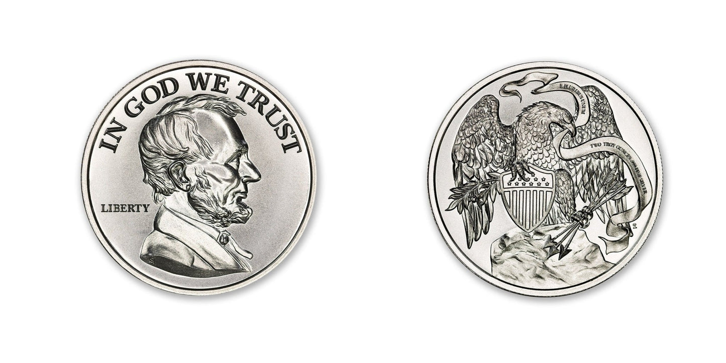 Lincoln 2 Troy Ounce 39mm