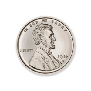 Lincoln Cent Tribute 2 Troy Ounce 39mm