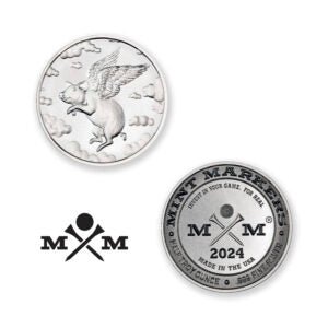 2024 MINT MARKERS® – “WHEN PIGS FLY” – 1/2 TROY OUNCE – 30MM