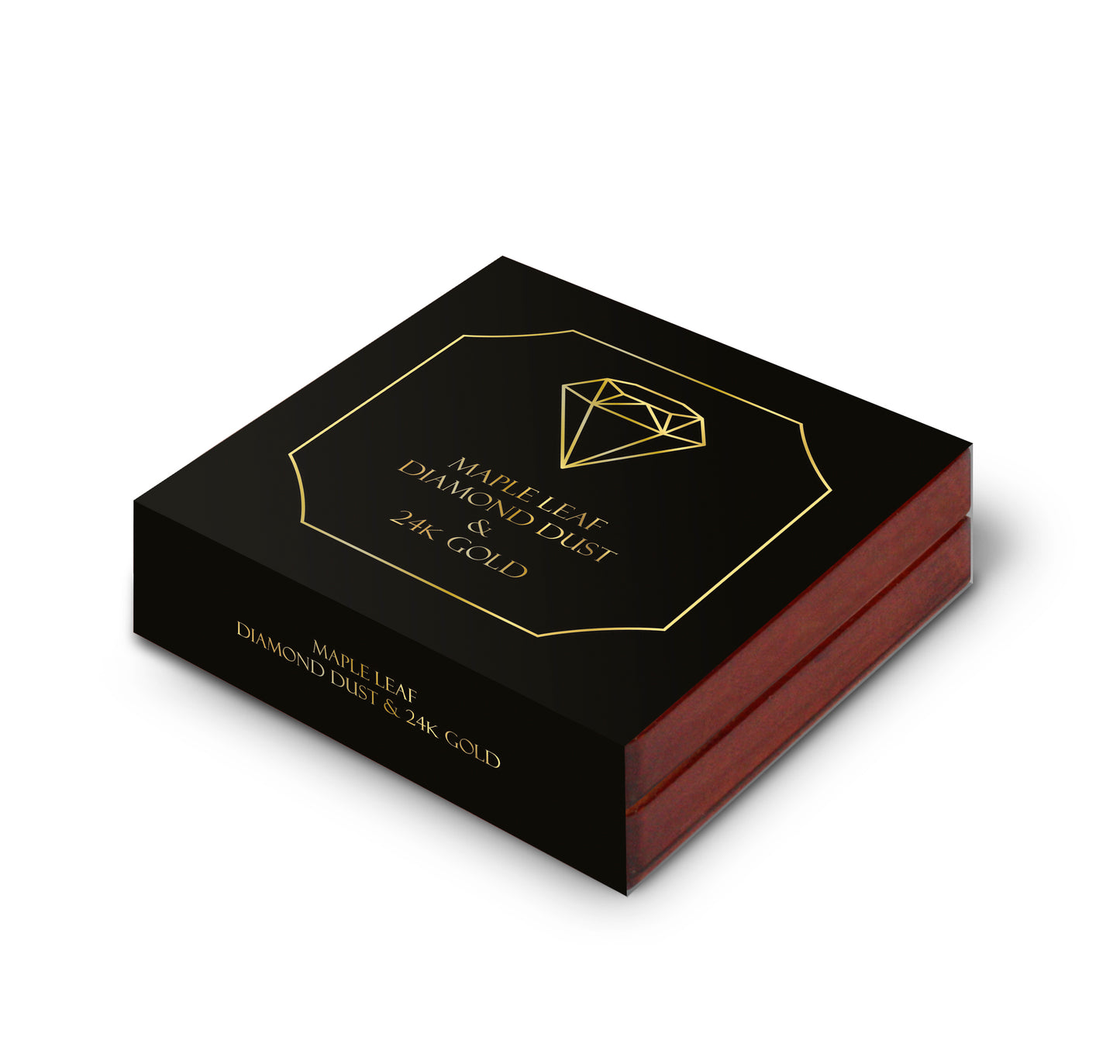 2025 Canadian Maple with Diamond Dust Maple Leaf Diamond Dust & Gold Gilding