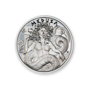 Greek Mythology Series  Medusa 2 Troy Ounce  39mm