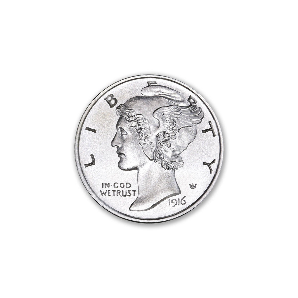 Mercury Dime Tribute 1/2 Troy Ounce 30mm