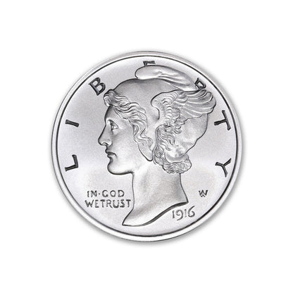 Mercury Dime Tribute 1 Troy Ounce 39mm