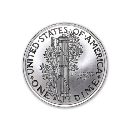 Mercury Dime Tribute 2 Troy Ounce 39mm