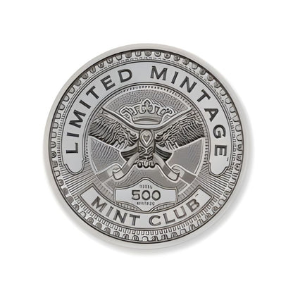 Mint Club No9  2 Troy Ounce  39mm Coinsafe Capsule Labor & Virtue