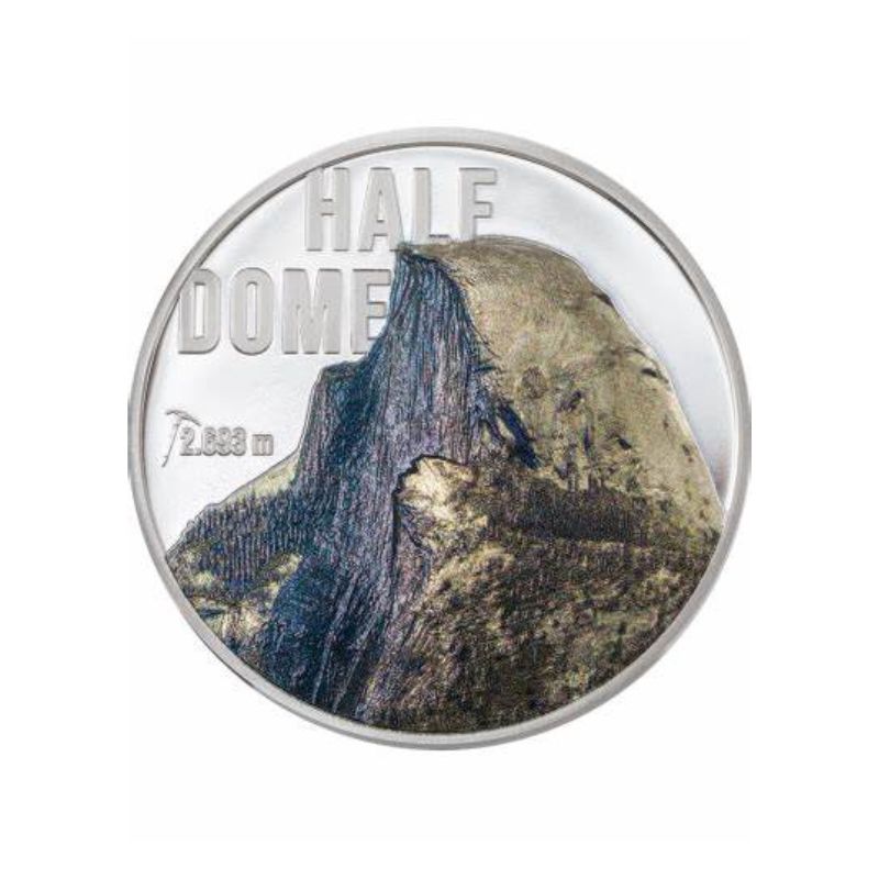Mountain Half Dome 2oz Silver Coin - Limited Edition
