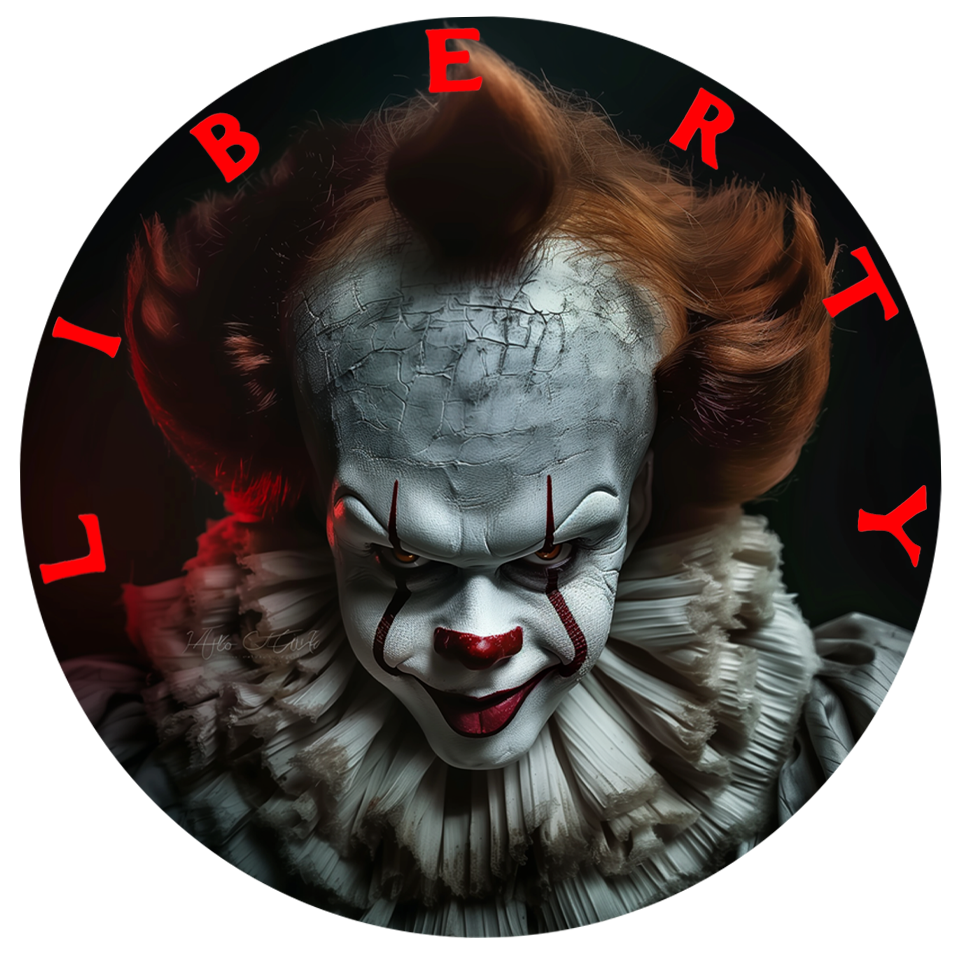 2025 Silver Eagle Colorized "Pennywise" Edition 1 oz .999 Silver Coin