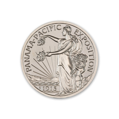 Pan Pac Commemorative Half Dollar Tribute 2 Troy Ounce 39mm