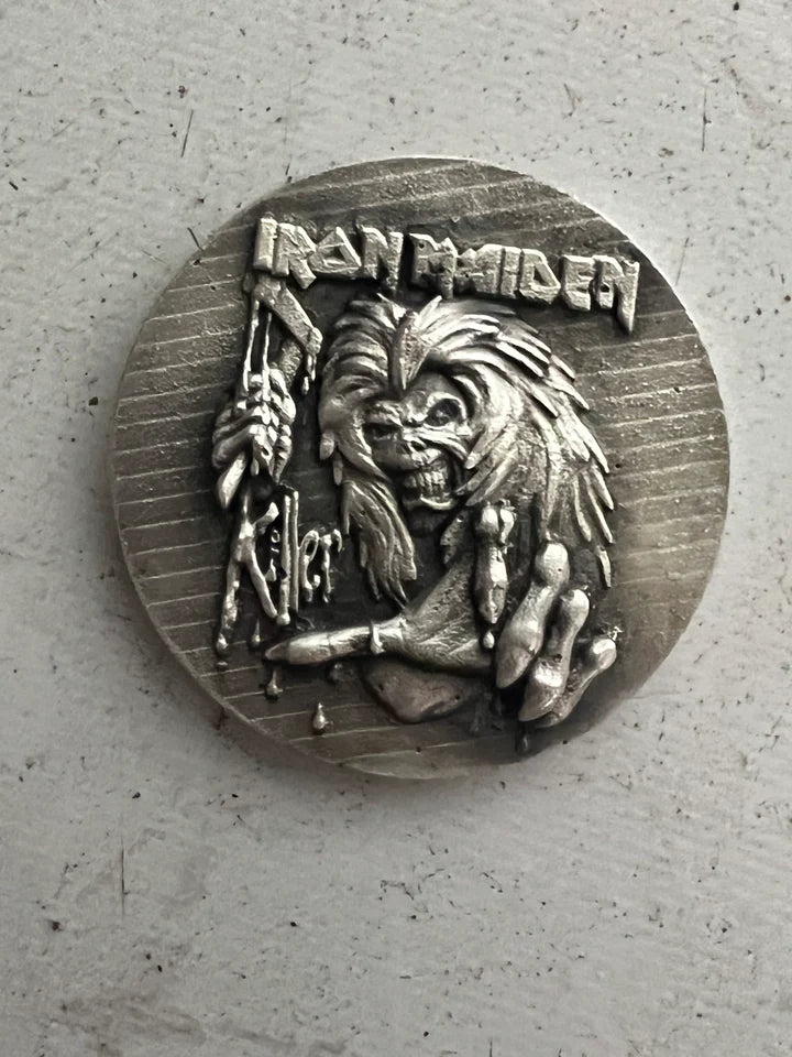 The Locker Mint Rock God 3ozt .999 Fine Silver