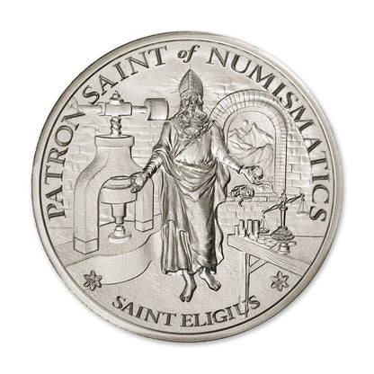 Saint Eligius 5 Troy Ounce 50mm Limited Mintage