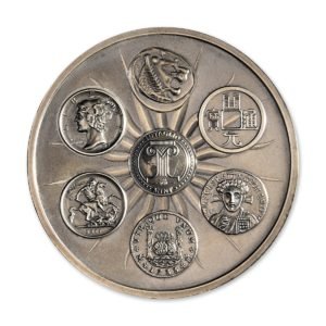 Saint Eligius 5 Troy Ounce 50mm Limited Mintage 500 Antiqued