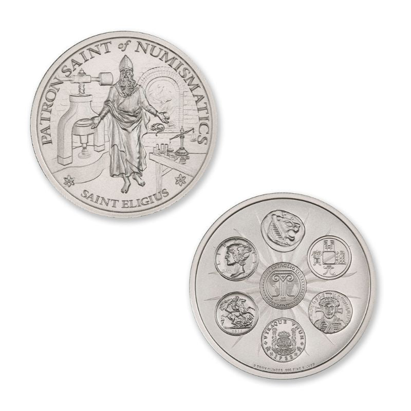 Saint Eligius 2 Troy Ounce 39mm