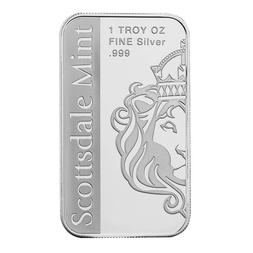 1oz Scottsdale Fly Fight Win silver bar