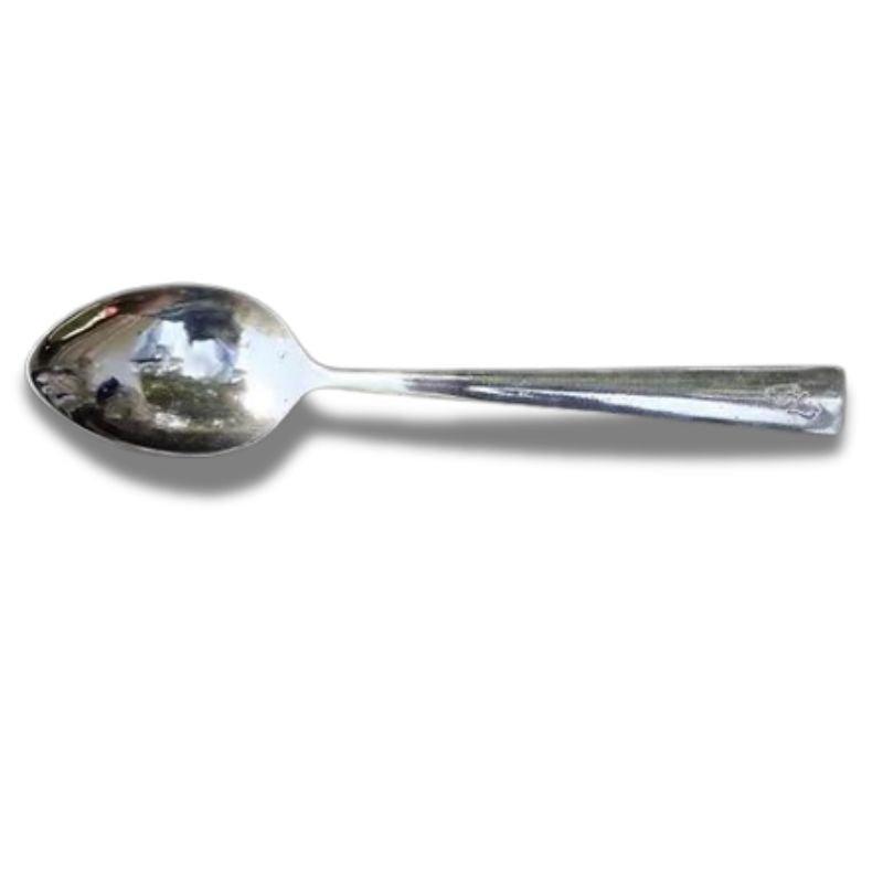 Silver Spoon - High-quality sterling silver spoon with an ornate handle and intricate design.