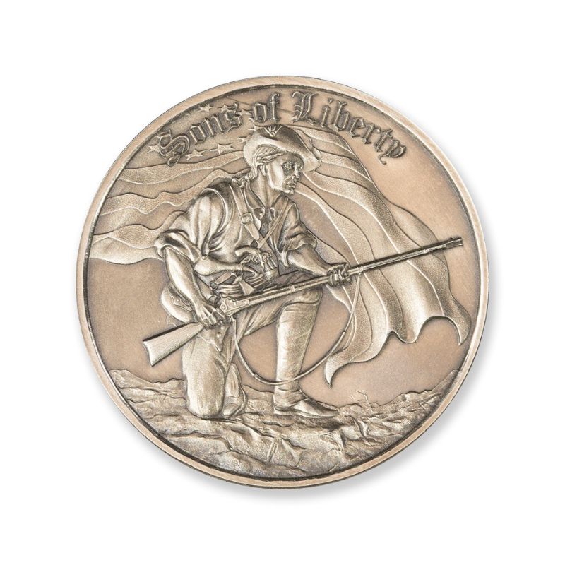 Sons Of Liberty Liberty Tree 2 Troy Ounce 50mm Antiqued