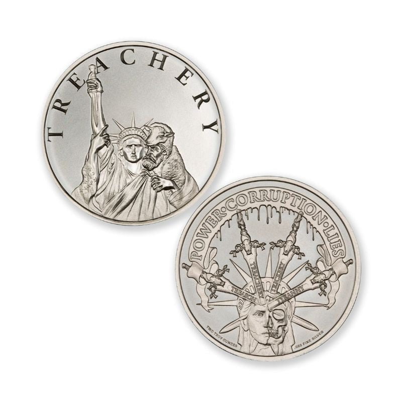 T4 Series – Treachery – 1 Troy Ounce – 39mm