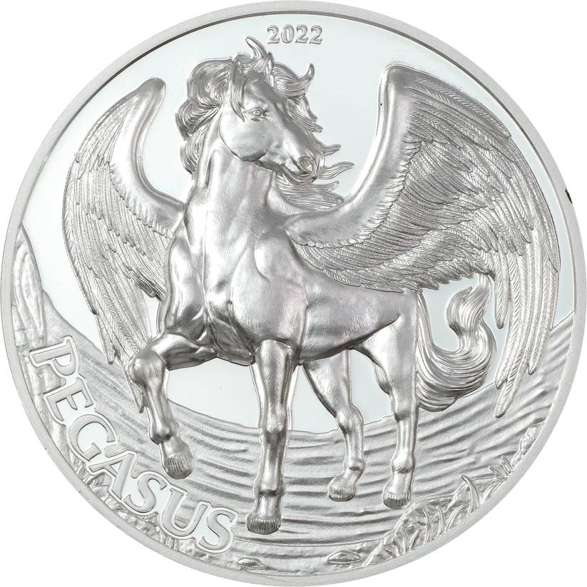 Pegasus 2022 | Tanzania 1 Oz 999 Silver Coin | 1000 shillings