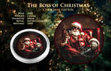 2025 Santa "The Boss" 1 gram .999 Silver Gram 20mm Diameter