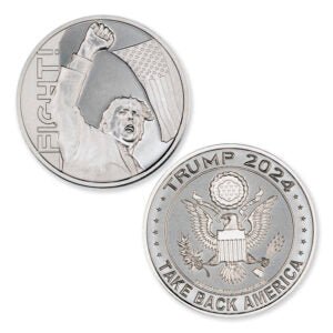 TRUMP – FIGHT! – 1 TROY OUNCE – 39MM