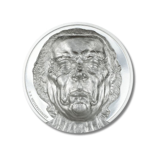 2023 Cook Islands Striking Heads The Vexed Man 2oz Silver Ultra High Relief Proof Coin