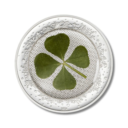 2024 Palau Four Leaf Clover Ounce of Luck 1oz Silver Proof Coin