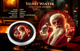 2025 Santa Velvet Winter 1 gram .999 Silver Gram 20mm Diameter