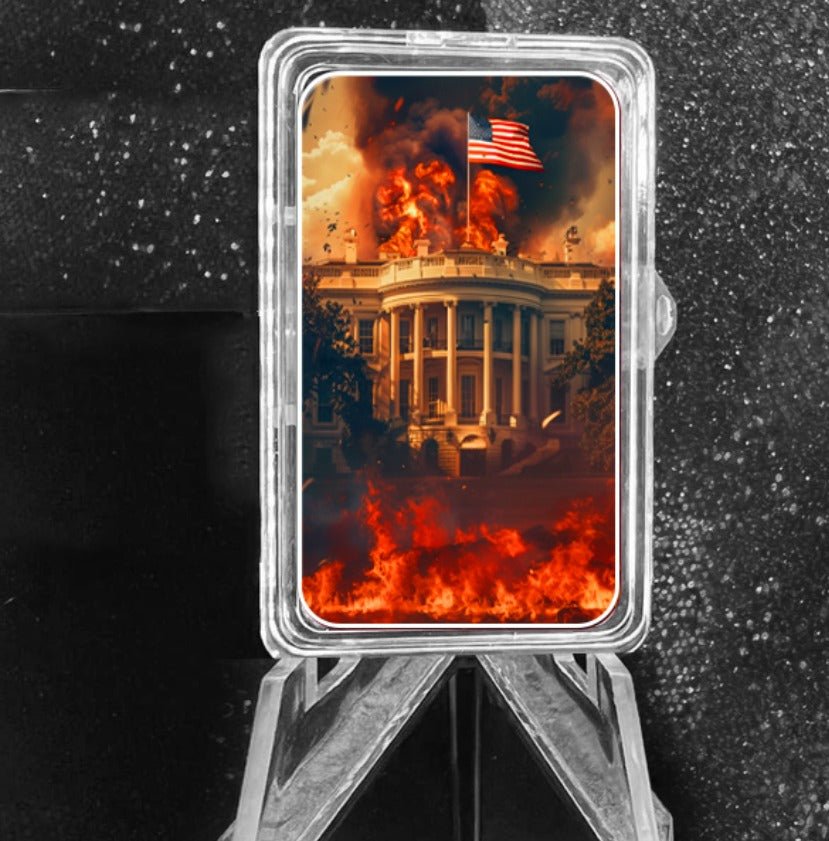 1ozt .999 Silver Colorized Silver Art Bar (American Horror Story) Edition in Capsule**