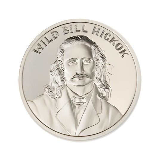 Wild Bill Hickok 1 Troy Ounce 39mm