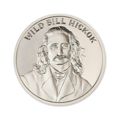 Wild Bill Hickok 2 Troy Ounce 39mm