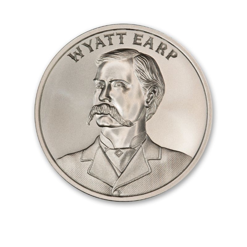 Wyatt Earp 1 Troy Ounce 39mm