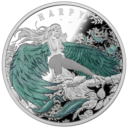 Copy of 2023 Niue Haunting Harpy 1 oz Silver Coin