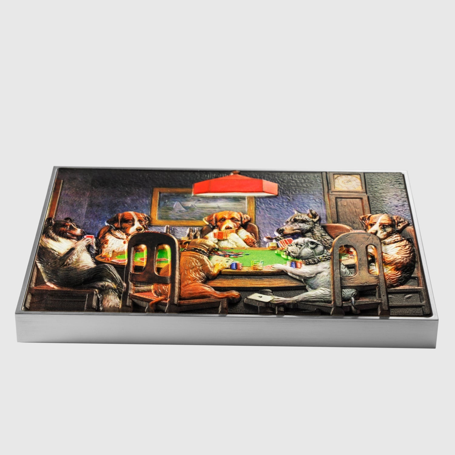 A friend in Need 1903 by Cassius Marcellus Coolidge 2.5 oz Silver Coin - Captain’s Chest Bullion