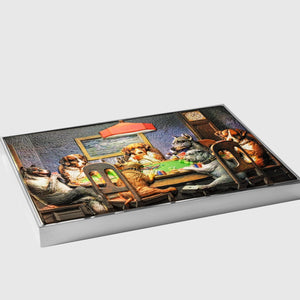 A friend in Need 1903 by Cassius Marcellus Coolidge 2.5 oz Silver Coin - Captain’s Chest Bullion