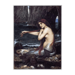 A Mermaid 1900 by John William 2.5 oz Silver Coin