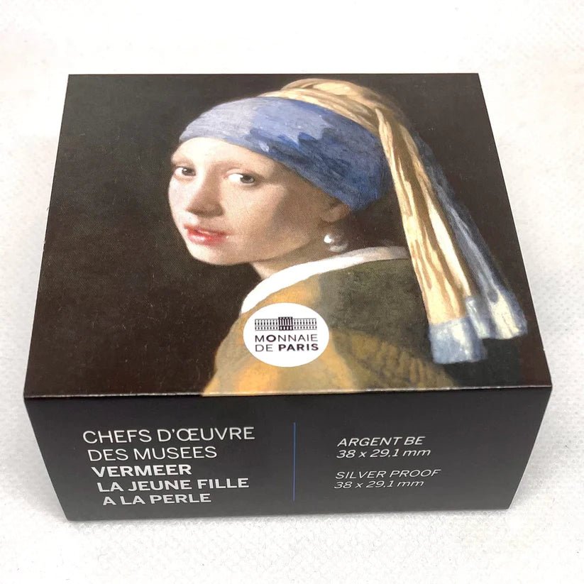 The Girl with the Pearl Earring Masterpieces of the Museums Girl with a Pearl Earring 10€ Silver Coin