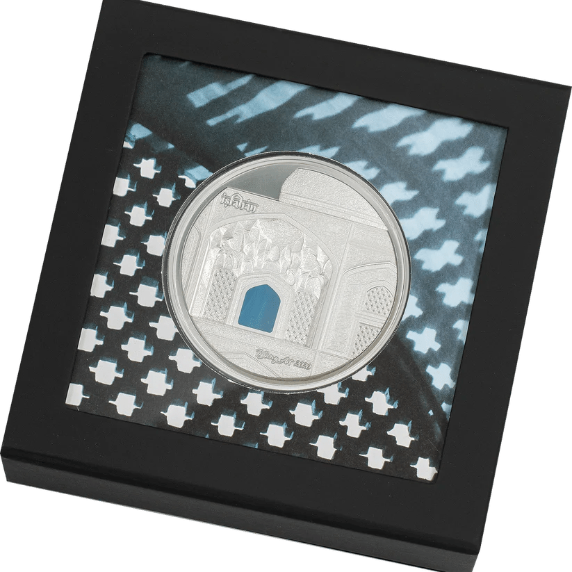 Tiffany Art Isfahan Proof | Palau 20 Dollars 3 Oz 999 Silver Final Edition 2020