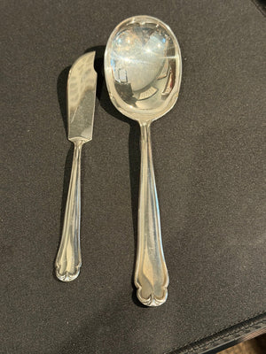 Bruckman Vintage Silver Plated Silverware Flat Set - Captain’s Chest Bullion