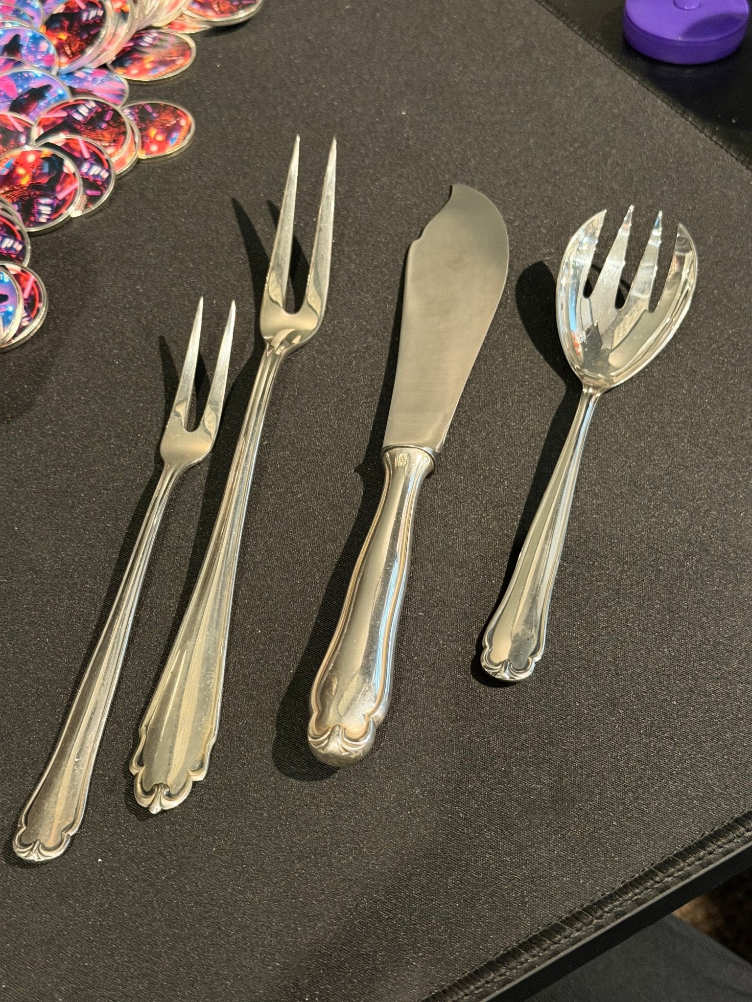 Bruckman Vintage Silver Plated Silverware Flat Set - Captain’s Chest Bullion