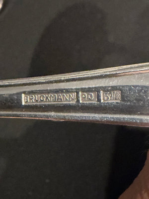 Bruckman Vintage Silver Plated Silverware Flat Set - Captain’s Chest Bullion