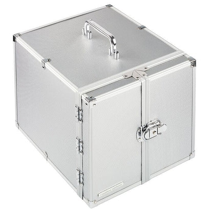 CARGO MB10 Aluminum Coin Case with 10 Coin Boxes for 2x2" coin holders or QUADRUM