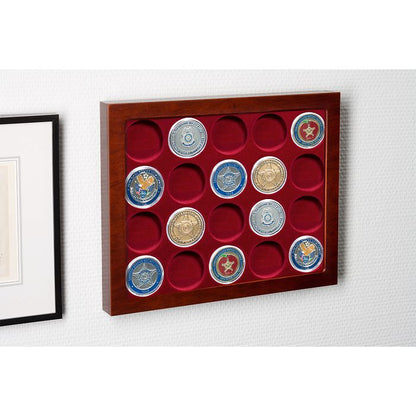 Coin Frame LOUVRE for Challenge Coins