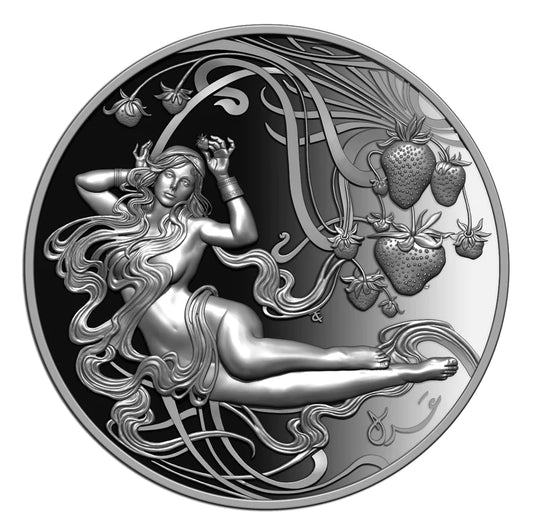 LIBERTY 2023 | JUSTICE 2 Oz 9999 Silver Coin 5$ Niue w/ COA & FF